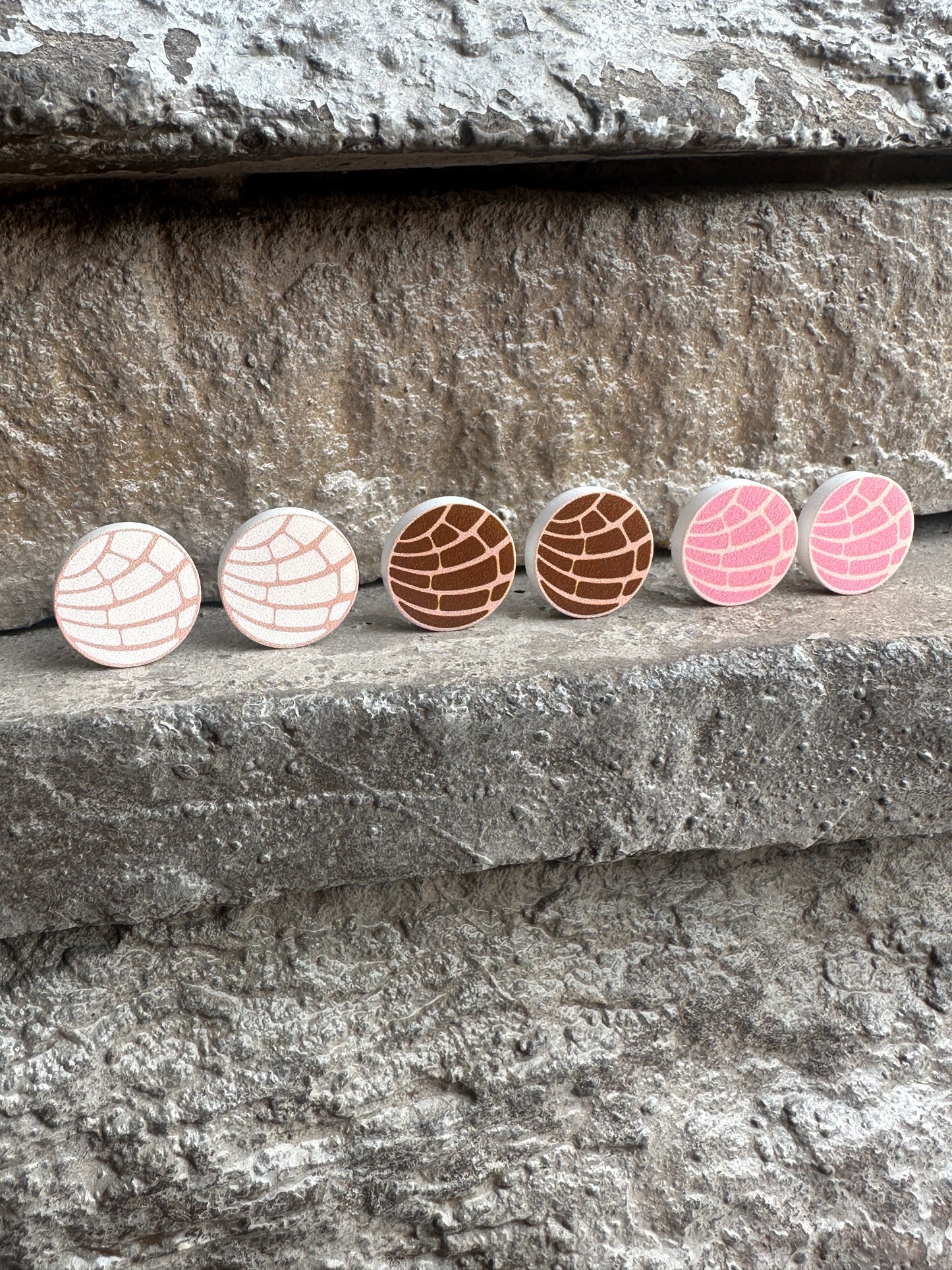 Conchas Earrings | Food Earrings | Bread Earrings