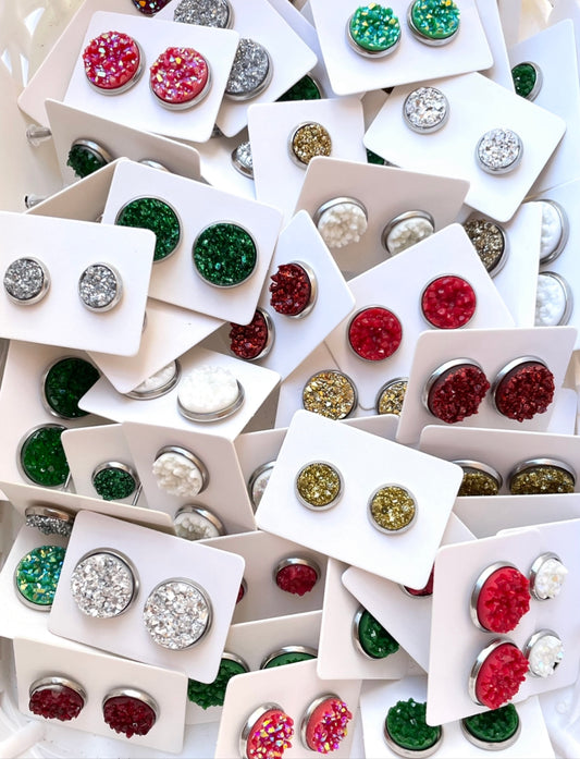 Christmas Earrings Grab Bag | Wholesale Earrings | Thank You Gifts