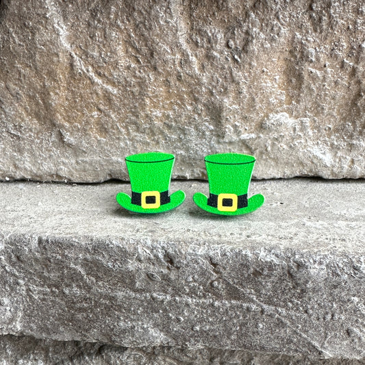 Leprechaun Hat Earrings | St. Patrick's Day Earrings