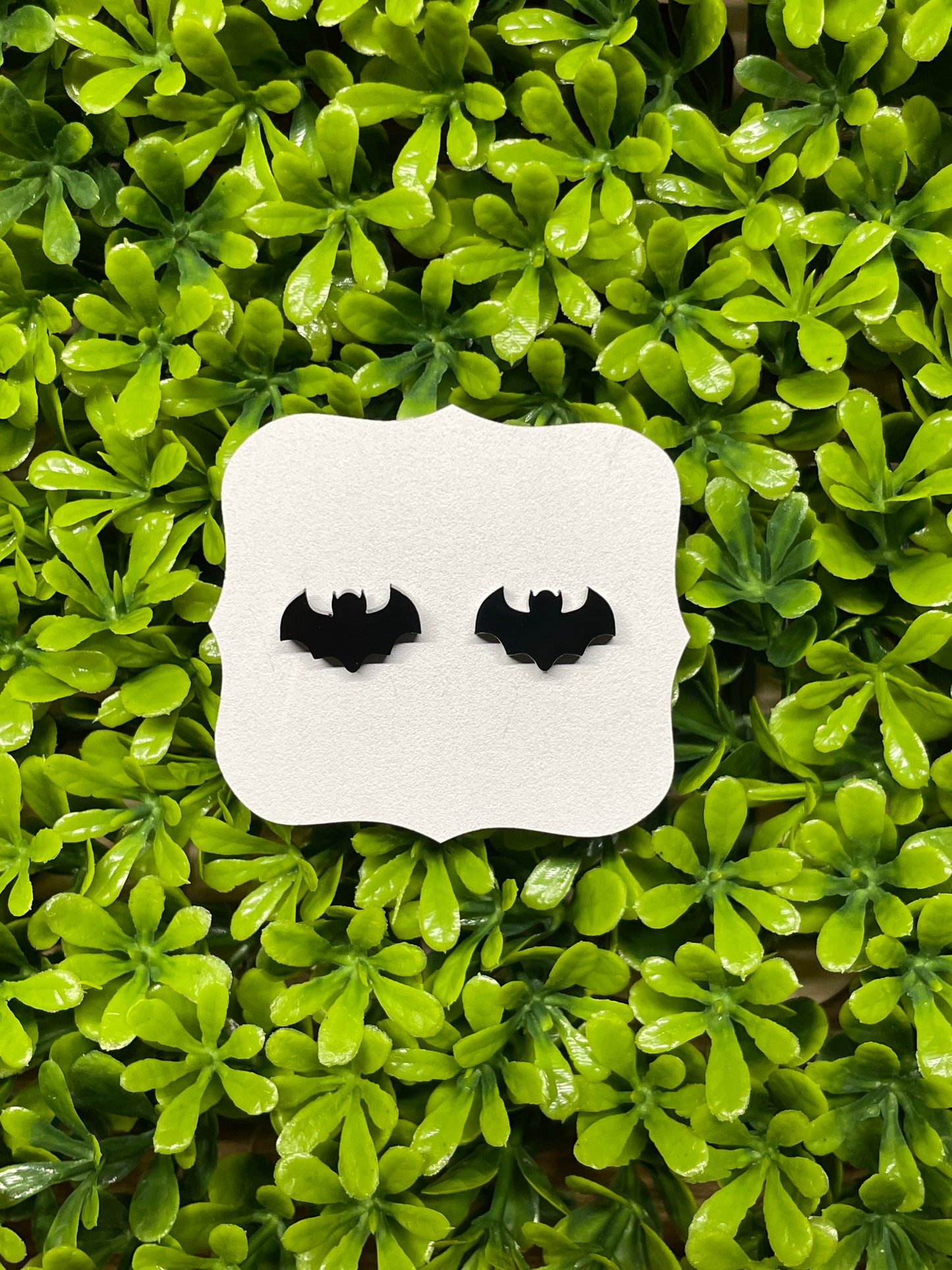 Bat Acrylic Earrings