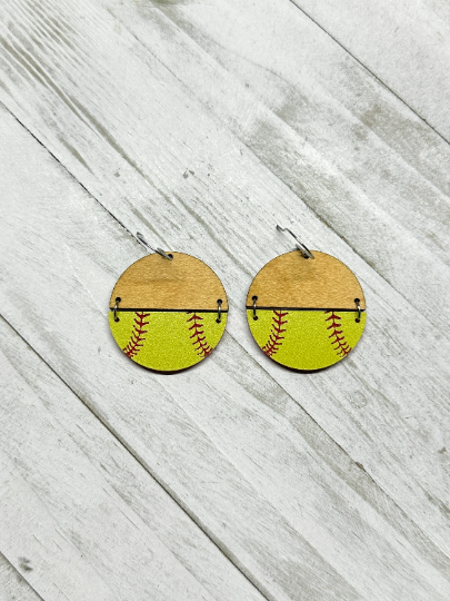 Softball Earrings | Sports Earrings