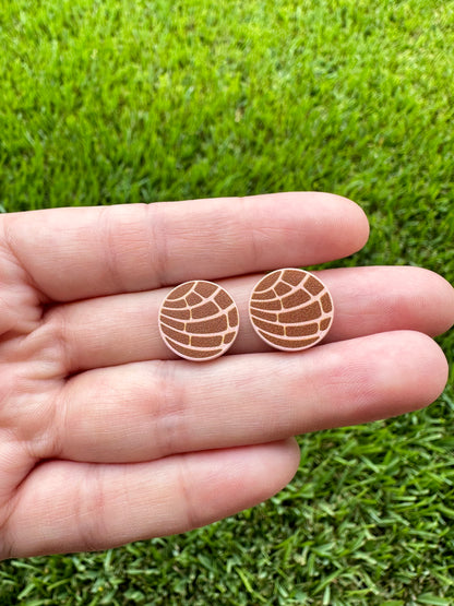 Conchas Earrings | Food Earrings | Bread Earrings