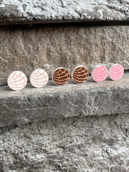 Conchas Earrings | Food Earrings | Bread Earrings