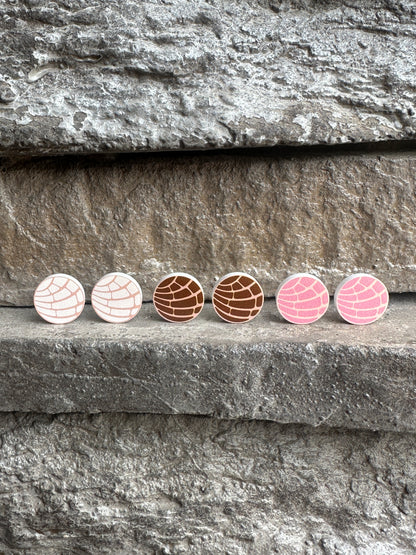 Conchas Earrings | Food Earrings | Bread Earrings