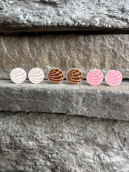 Conchas Earrings | Food Earrings | Bread Earrings