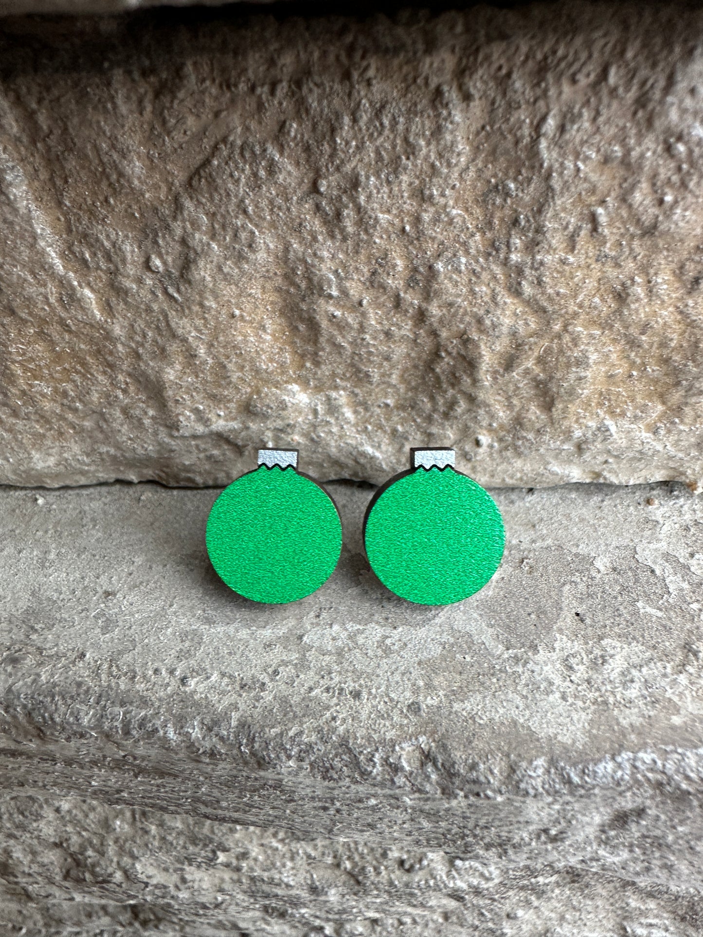 Christmas Ornament Stud | Christmas Earrings
