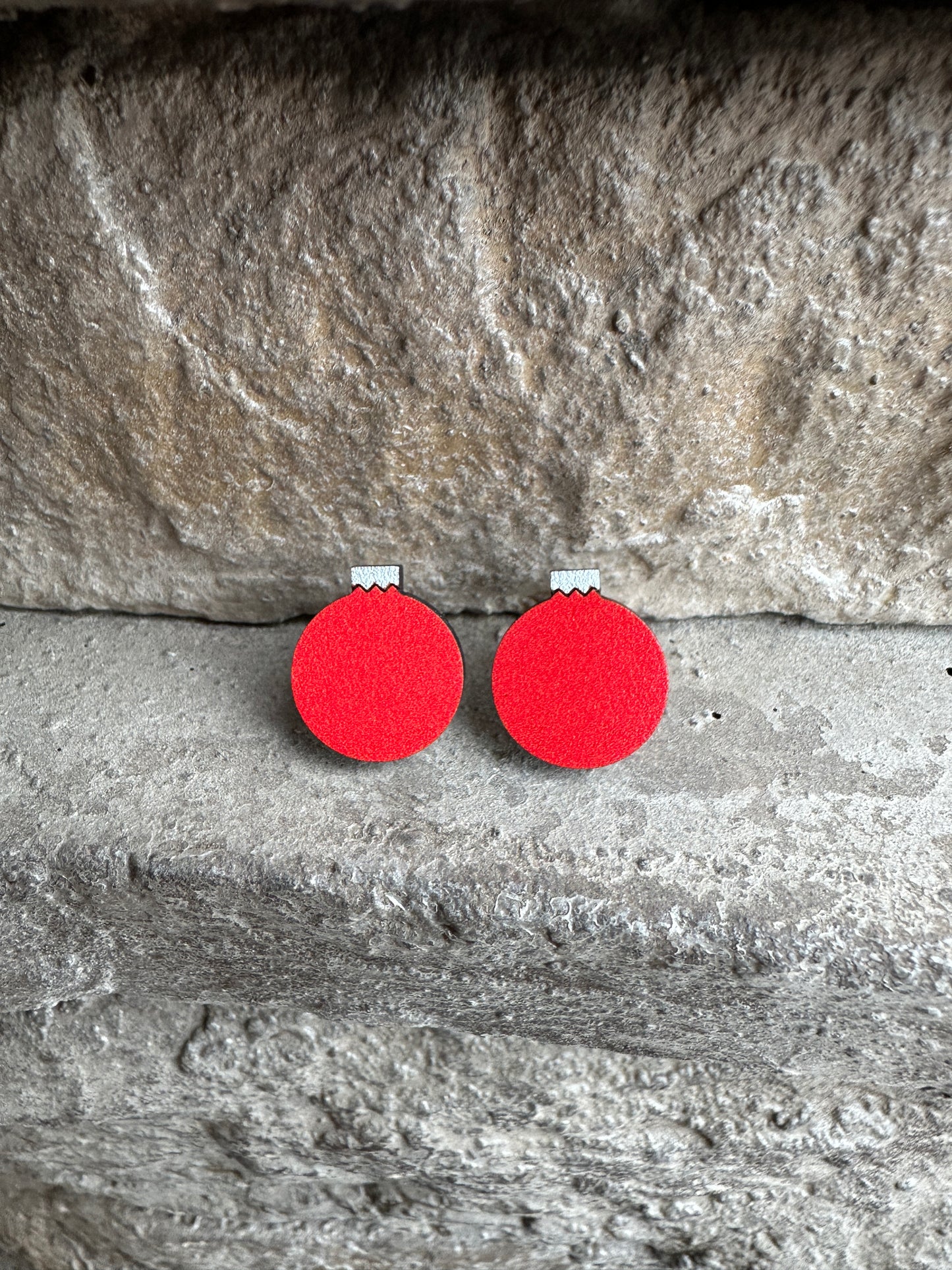 Christmas Ornament Stud | Christmas Earrings