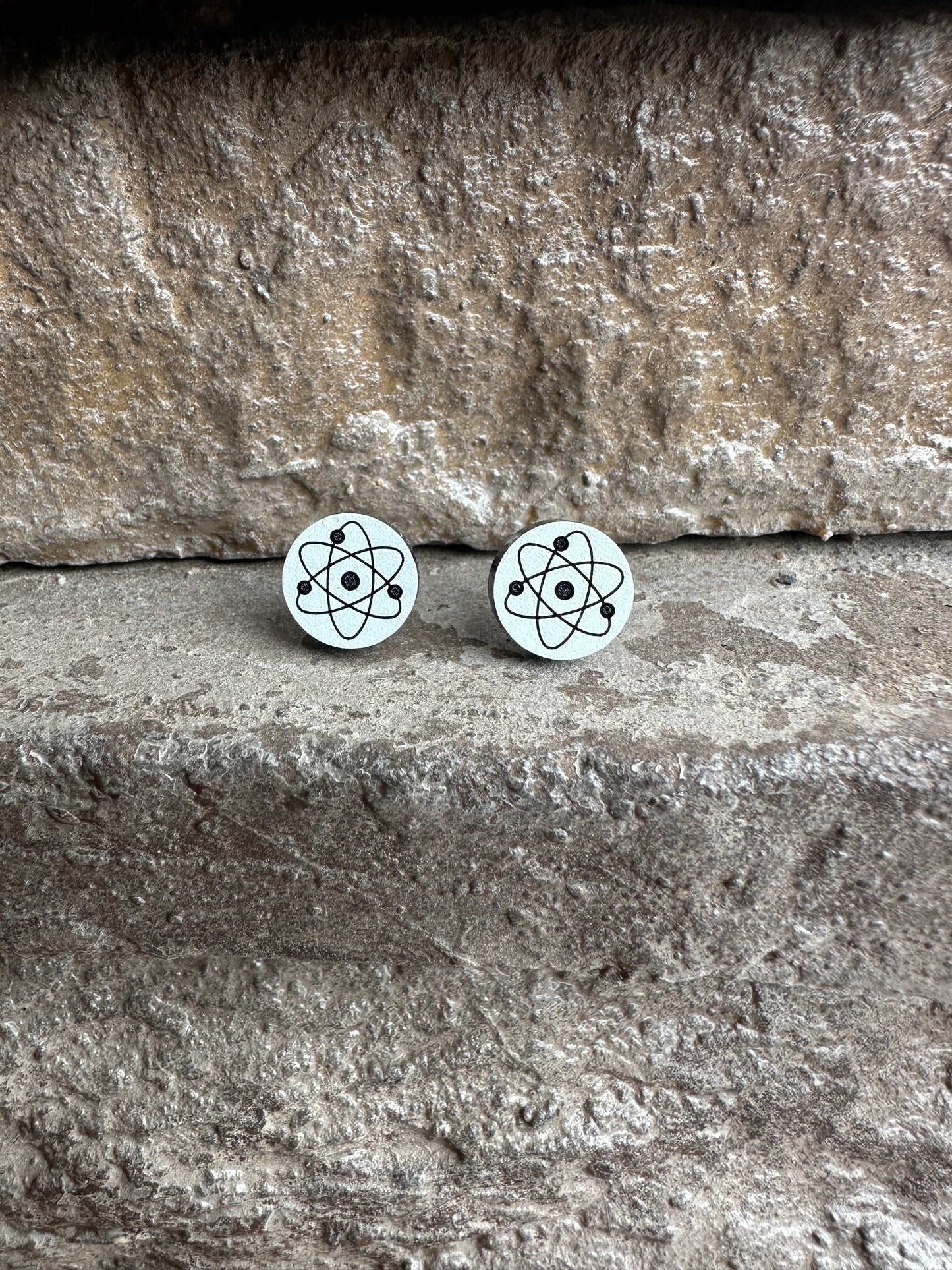 Atom Acrylic Earrings