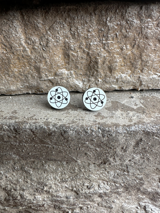 Atom Acrylic Earrings