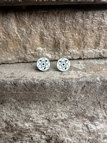 Atom Acrylic Earrings