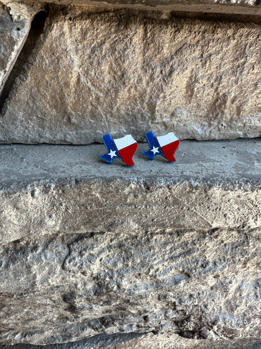 Texas Acrylic Stud | State Stud | Western Earrings