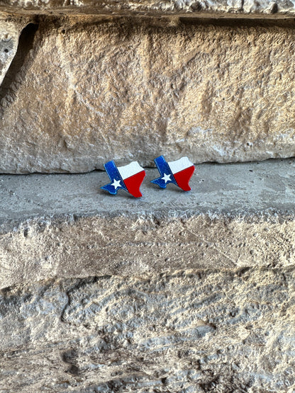 Texas Acrylic Stud | State Stud | Western Earrings