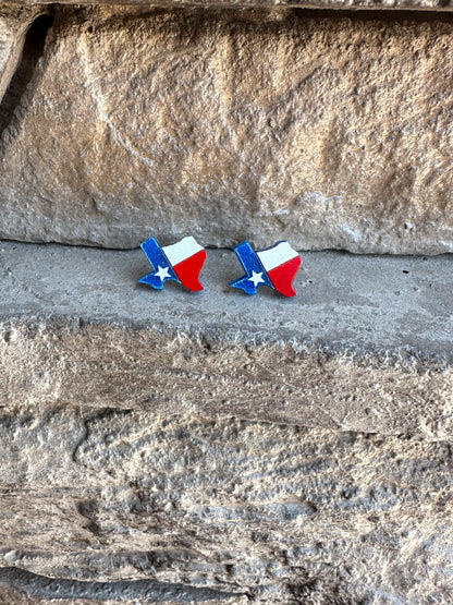 Texas Acrylic Stud | State Stud | Western Earrings