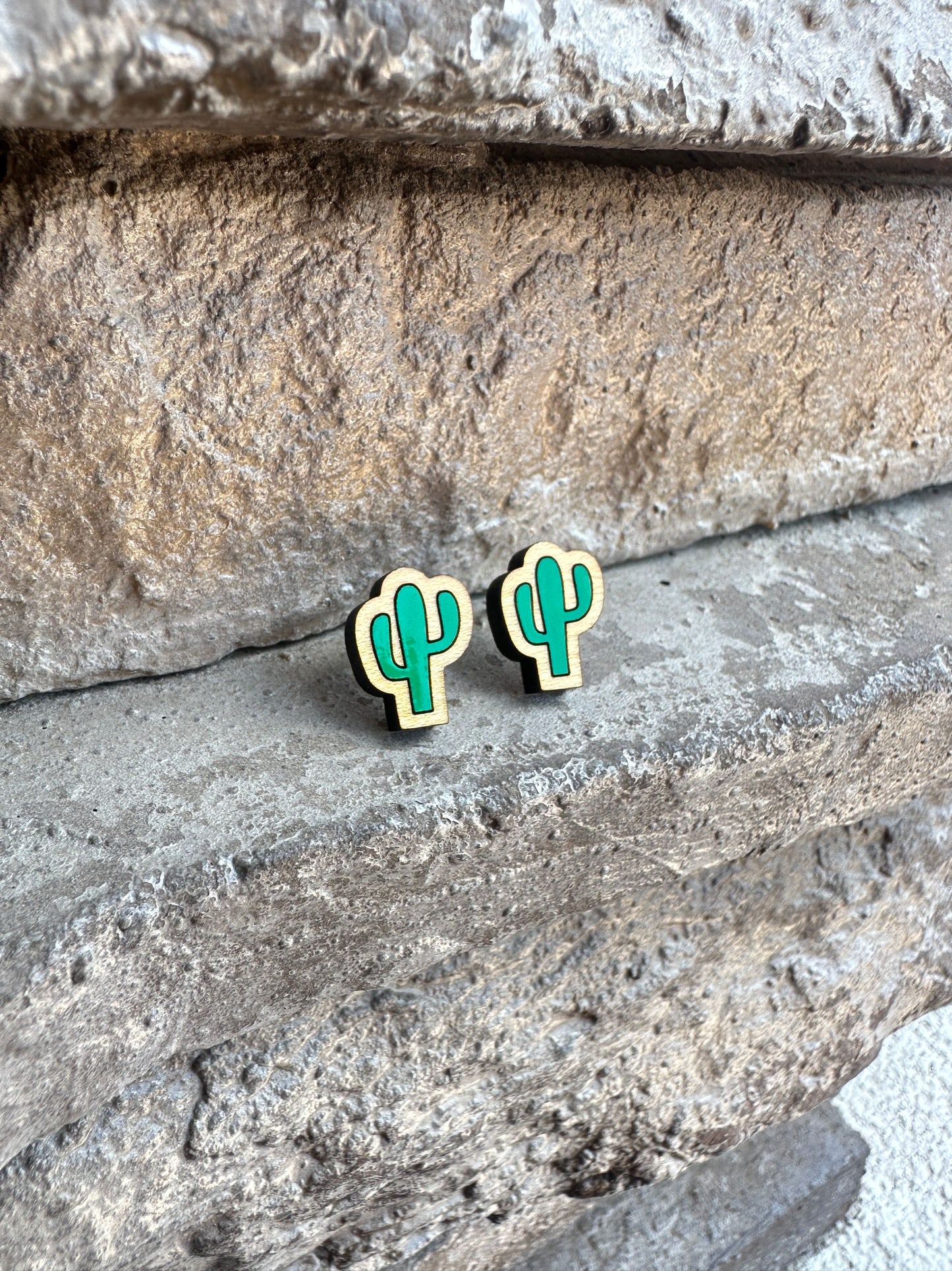 Cactus Maple Wood Stud